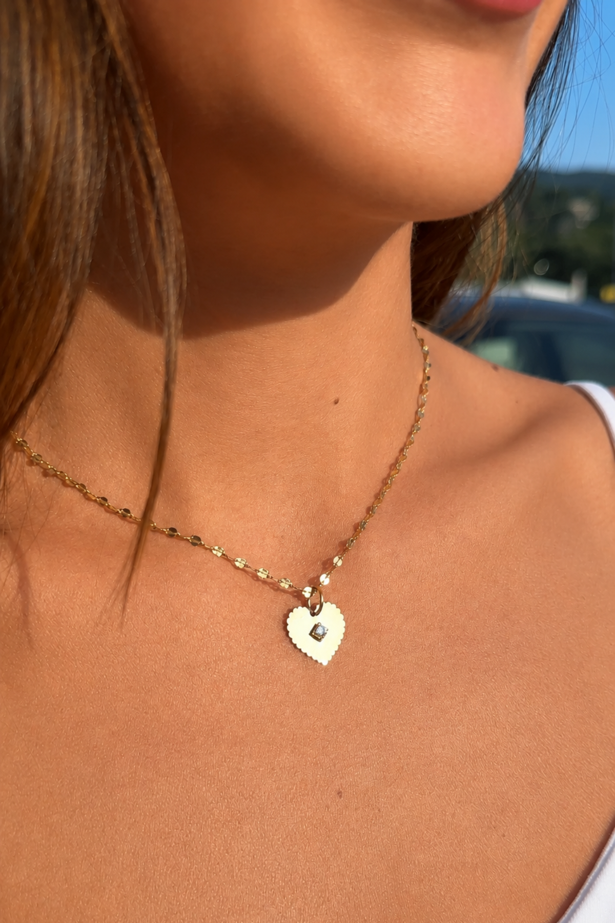 MARGOT HEART necklace
