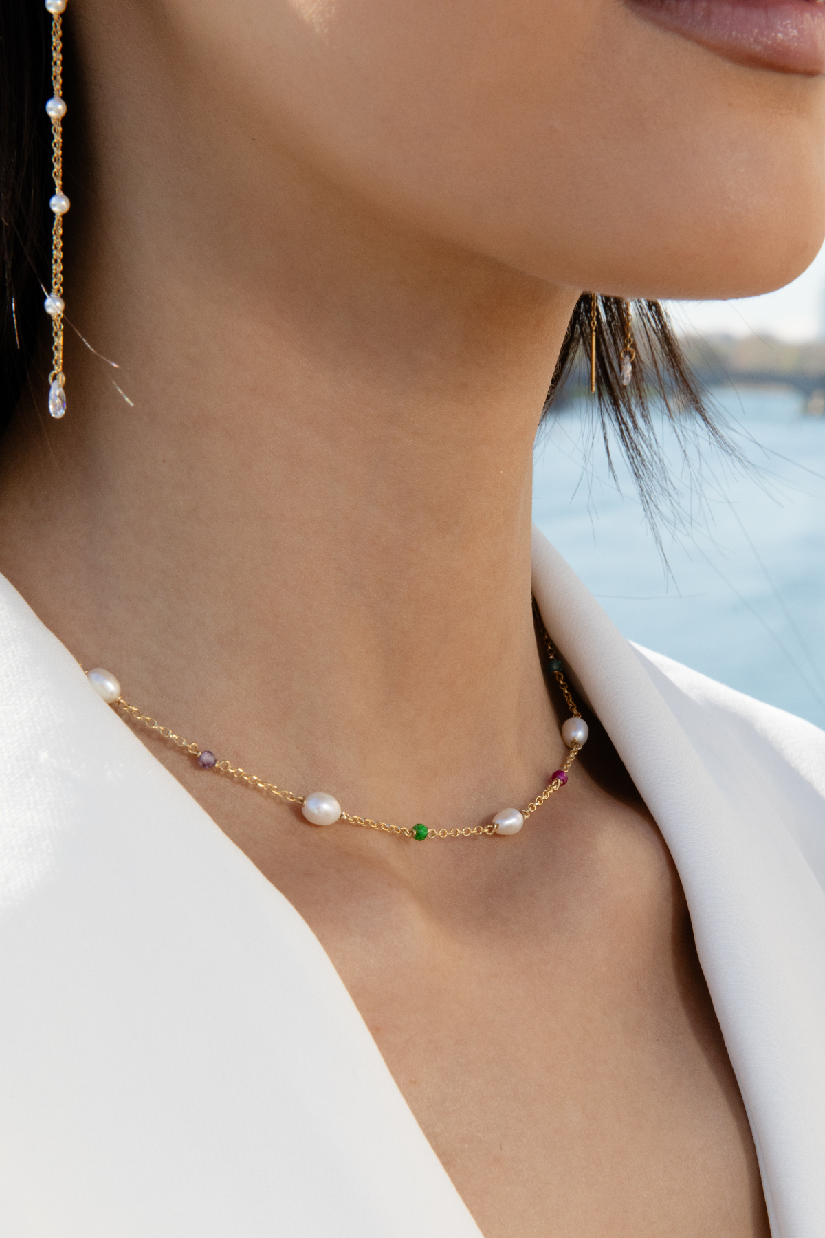 DANCING PEARL necklace