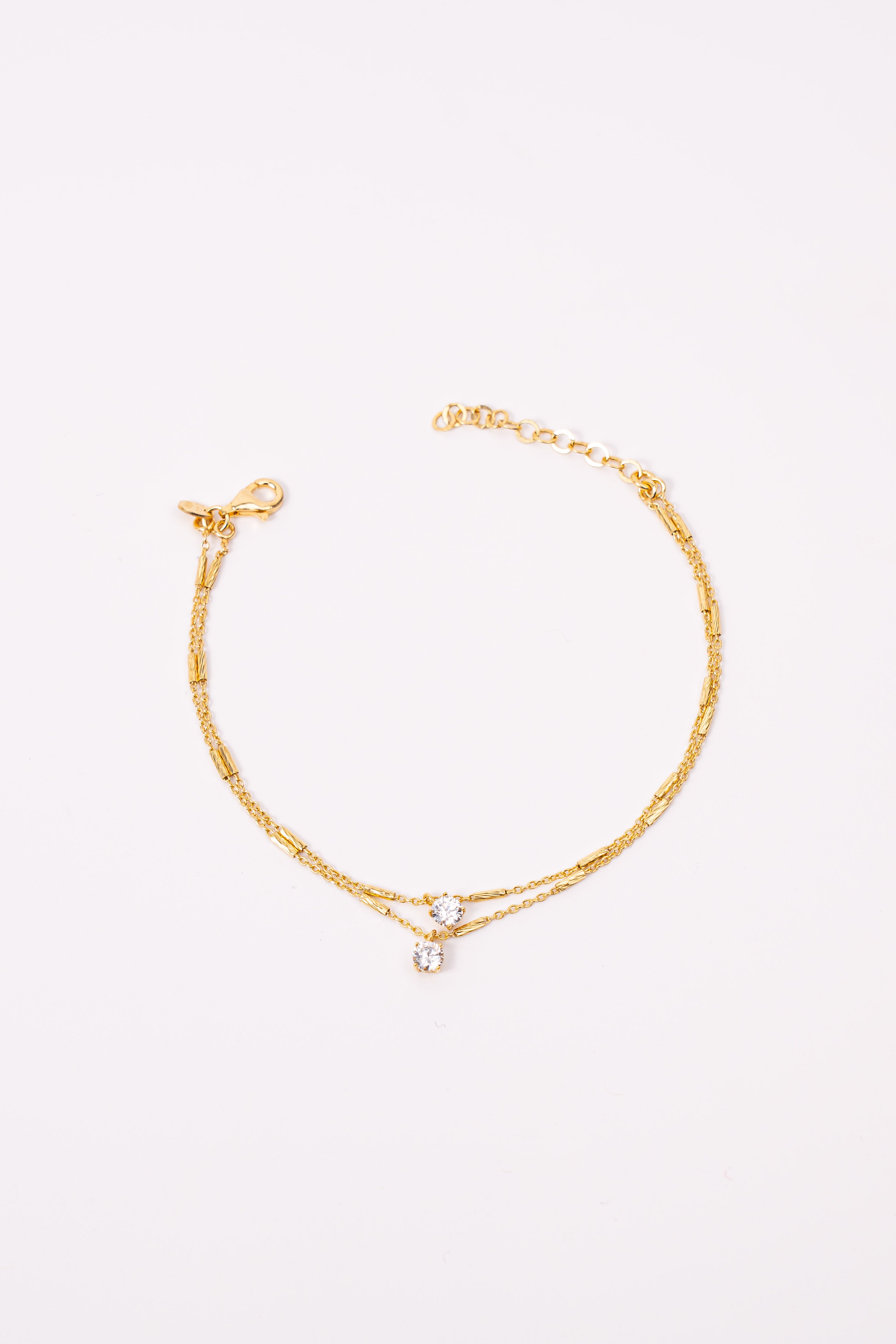 THE DOUBLE GLOW LINE bracelet