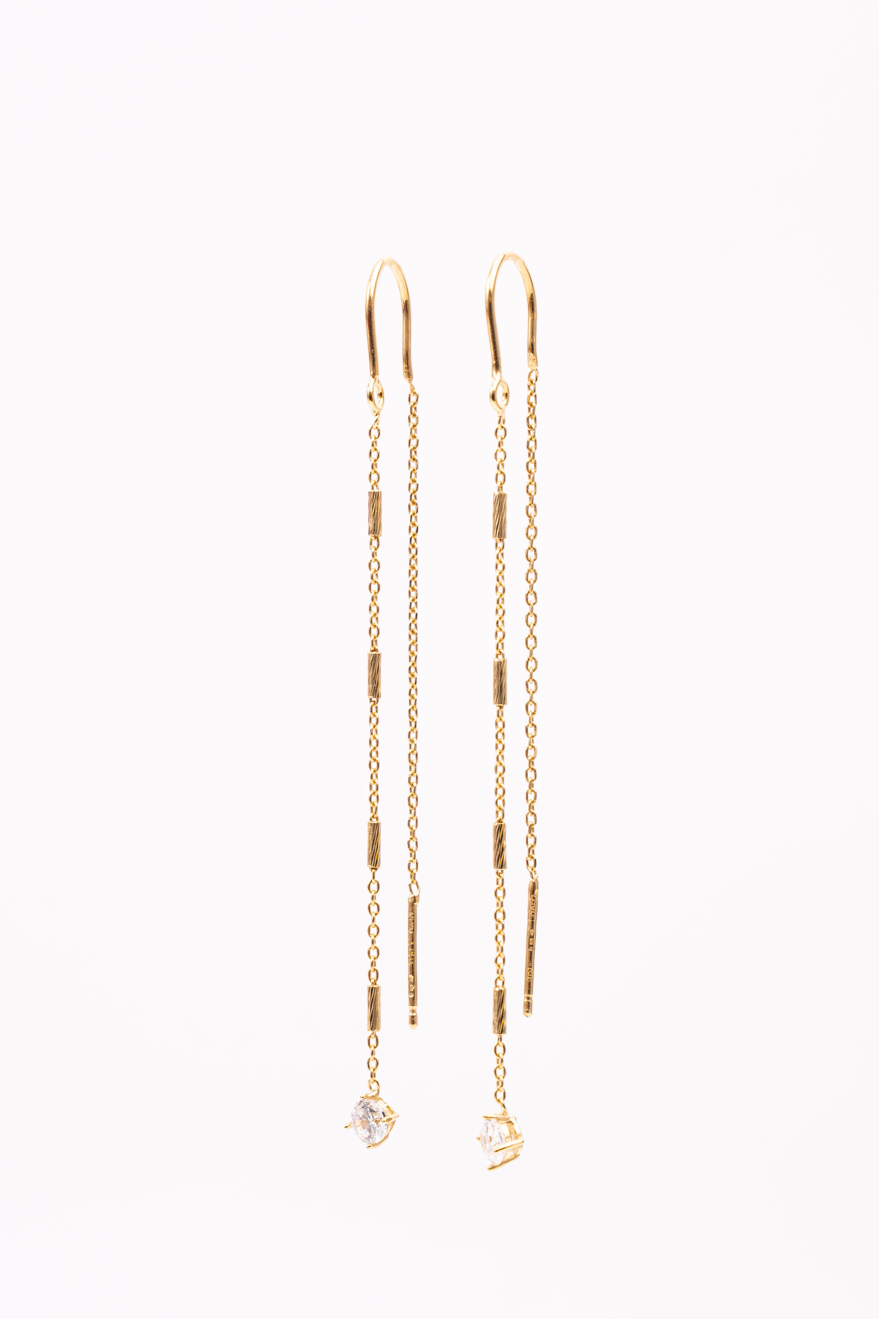 THE GLOW LINE earrings