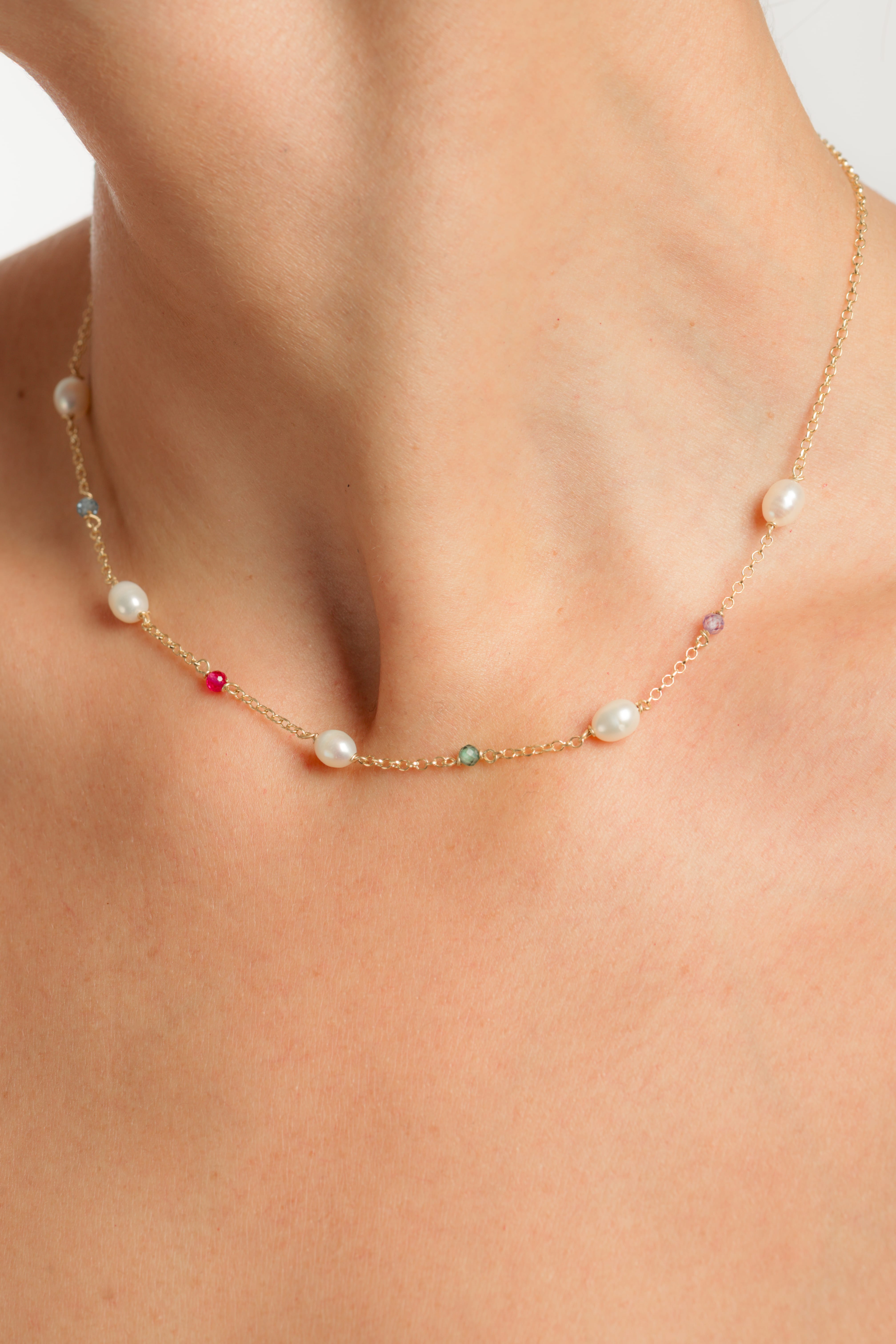 DANCING PEARL necklace