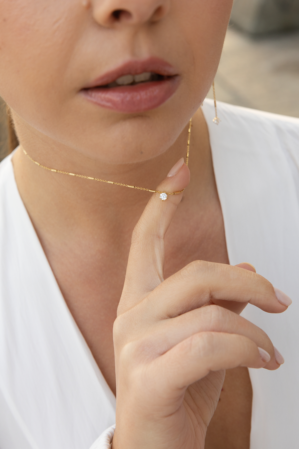 THE GLOW LINE necklace